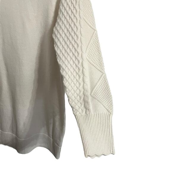 NWT BB Dakota Steve Madden Break My Stride Oatmeal Sweater Dress Cabincore L - Picture 9 of 10